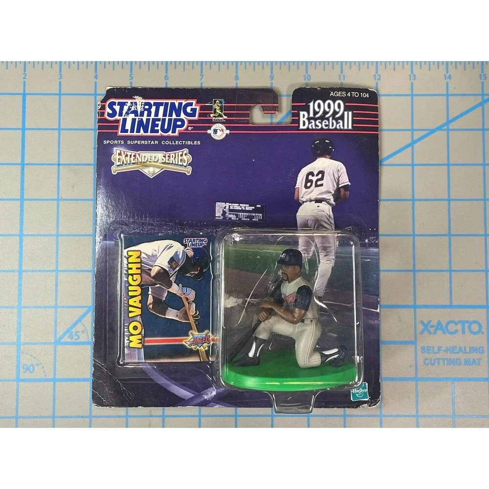 Starting Lineup Mo Vaughn Action Figure Hasbro Extended Series 1999 Baseball MLB